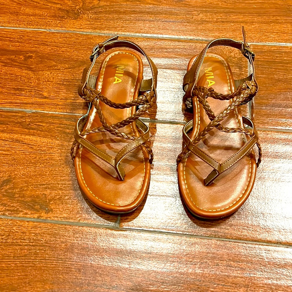 MIA women’s s Sandals size 7 Brown